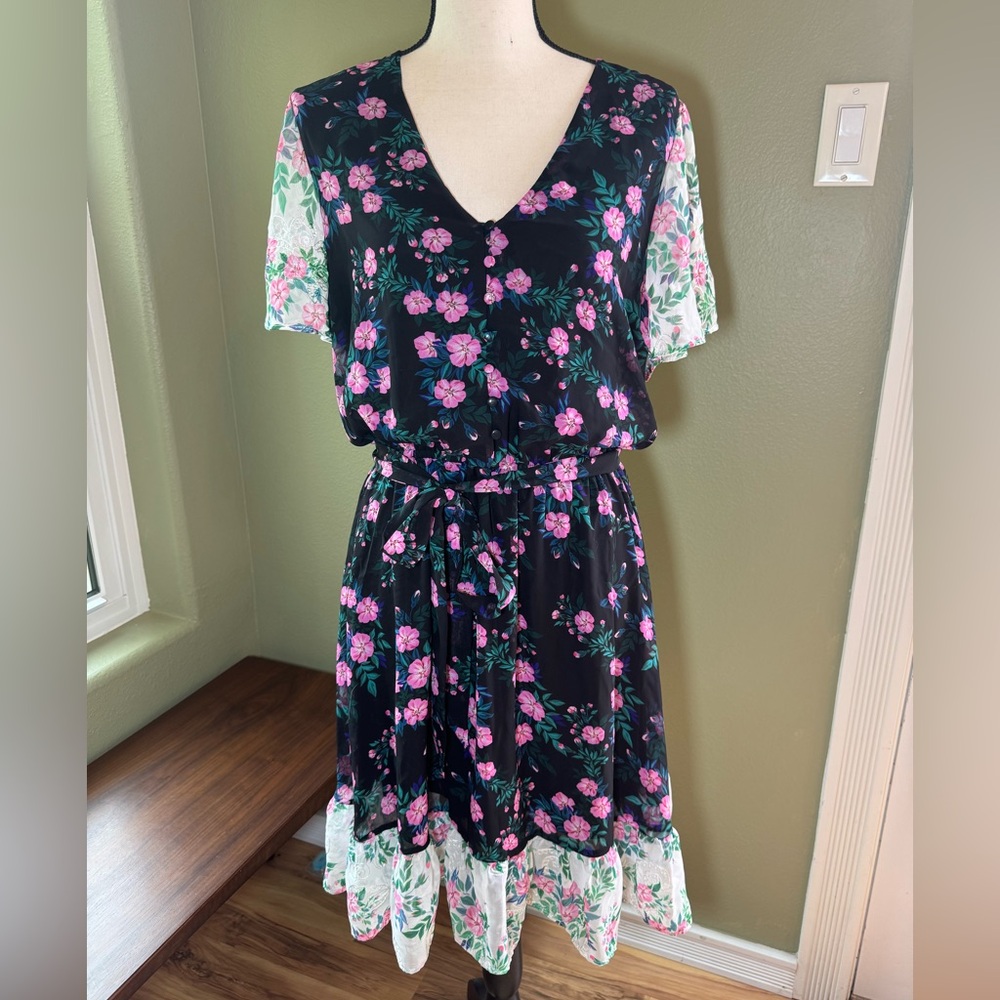 Betsy Johnson Floral Dress